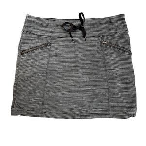 Athleta Stripe Modern Metro Active Travel Skort Small